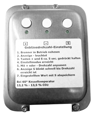 Geblaesedrehzahlueberwachung