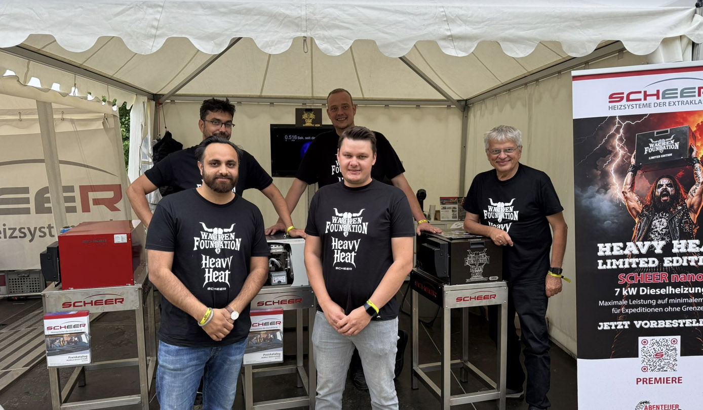SCHEER präsentiert die nano in der WACKEN Limited Edition