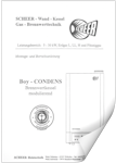 Anleitung Boy-Condens
